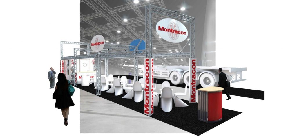 montracon-cad Modular Exhibition Stands Floorplan CAD design